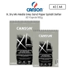 Canson Xl Dry Mix Media Grey Sand Paper Spiralli Defter 40 Yaprak 160g