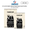 Canson Xl Dry Mix Media Naturel Sand Paper Spiralli Defter 40 Yaprak 160g