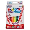 CARİOCA 41457 JUMBO ÇİFT UÇLU YIKANABİLİR KEÇELİ KALEM 12 RENK