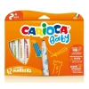 CARİOCA 42814 BABY JUMBO YIKANABİLİR KEÇELİ KALEM 12 RENK