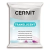 Cernit Translucent (Transparan) Polimer Kil 56g 080 Glitter Silver