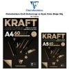 Clairefontaine Kraft Kahverengi Ve Siyah Çizim Bloğu 90g 60 Yaprak