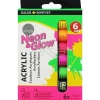 Daler Rowney Simply Akrilik Boya 6lı Set Neon-glow