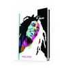 Deffter Popart Bob Marley Sert Kapak Çizgili 14*22 64874-0