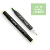 DEL REY TWIN MARKER GY174 SPRİNG DİMGREEN ÇİFT UÇLU GRAFİK KALEMİ MN-DR174