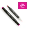 DEL REY TWIN MARKER P84 PASTEL VİOLET ÇİFT UÇLU GRAFİK KALEMİ MN-DR084