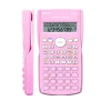 Deli Bilimsel Hesap Makinesi 240F-10+2 Digits Pembe D82MS