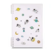 Deli Loose-Leaf Sticker Kapak Notebook A4 Çizgili 24507