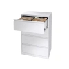 Dört Geniş Çekmeceli Metal Kartoteks Askılı Dosya Dolabı 84*62*133h