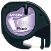 DYMO S0721530 Şeffaf LetraTag Plastik Şerit (12mm x 4mt)