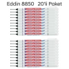Edding 8850 Montaj İşaretleme ve Marangoz Kalemi 20li Paket