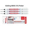 Edding 8850 Montaj İşaretleme ve Marangoz Kalemi 3lü Paket