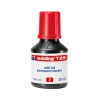 Edding Markör Mürekkebi Permanent Damlalıklı 30 ML Kırmızı T25