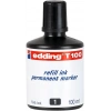 EDDİNG T100 SİYAH PERMANENT MÜREKKEP 100ML