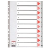 Esselte Seperatör 1-10 Rakamlı Plastik A4 100105