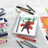 Faber Castell 6 Pitt Artist Pen Manga Superhero Set 267196