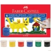 Faber Castell 6 Renk Parmak Boyası (25ml)