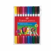 Faber Castell Çift Uçlu Keçeli Boya Kalemi 10lu