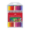 FABER-CASTELL ÇİFT UÇLU KEÇELİ KALEM 20 RENK (151119)