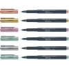 FABER-CASTELL ÇOK AMAÇLI MARKÖR METALİK 6 RENK BLİSTER (160706)
