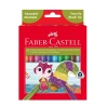 FABER-CASTELL COMFORT FIRÇA UÇLU KEÇELİ KALEM 12 RENK (155242)
