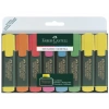 Faber Castell Fosforlu Kalem 6+2 Renk Poşet