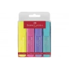 FABER-CASTELL FOSFORLU KALEM SETİ 4 PASTEL RENK (154610)
