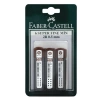 FABER-CASTELL KALEM UCU 0.5 2B 60mm 6LI BLİSTER (127820)