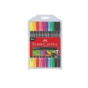 Faber-Castell Keçeli Kalem 10 Renk Neon Çift Taraflı