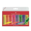 Faber Castell Poşetli Şeffaf Gövde Fosforlu Kalem 6+2