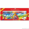 Faber Castell Silinebilir Wax Crayon Pastel Boya 25 Renk (Silgi ve Kalemtıraş Hediyeli)