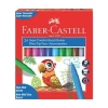 Faber Castell Süper Comfort Keçeli Kalem 24 Renk Yıkanabilir