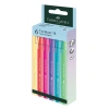 Faber Castell Textliner Fosforlu Kalem 38 Pastel 6lı Set