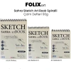 Folix Art Sahra Sketch Book Spiralli Çizim Defteri 90g 50 Yp