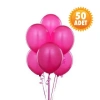 Fuşya 50 Li Latex Balon