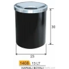 Garanti Metal 1408 Kapaklı Ofis Tipi Çöp Kovası (30x23)