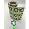 GERİ DÖNÜŞÜM ETİKETİ 30 MM YUVARLAK ÜZERİ BASKILI 500 ADET