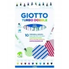 Giotto Turbo Dobble - Çift Uçlu Keçeli Kalem 10 Renk