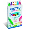 Giotto Turbo Giant Keçeli Kalem 6 Renk Fosforlu Renkler