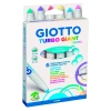 Giotto Turbo Giant Keçeli Kalem 6 Renk Pastel Renkler