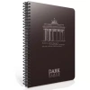 GIPTA DARK SERT KAPAK SİYAH DEFTER 19x26 DÜZ 80 YAPRAK (6711)