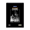 GIPTA DARK SPİRALLİ SİYAH RESİM DEFTERİ A4 15 YAPRAK 40
