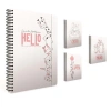 Gıpta White Notebook A4 Spiralli Karton Kapak Defter Kareli 100Yp 4340