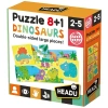 Headu Puzzle 8+1 Dinosaurs (2-5 Yaş)  IT-22243