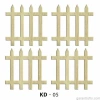 Hobi-Art KD 05 Bahçe Çiti Dekoratif Mini Ahşap Obje