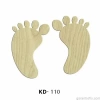 Hobi-Art KD 110 - Ayak Figürlü Dekoratif Mini Ahşap Obje