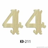 Hobi-art Kd 211 Dekoratif Mini Ahşap Rakamlar (4 Rakamı)