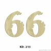 Hobi-art Kd 213 Dekoratif Mini Ahşap Rakamlar (6 Rakamı)