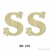 Hobi-art Kd 239 Dekoratif Mini Ahşap Harfler (s Harfi)