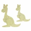 Hobi-art Kd 312 Kanguru Figürlü Mini Ahşap Obje